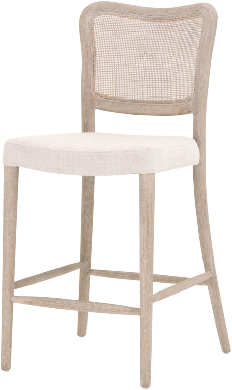 Essentials for Living Bar and Game Room Cela Counter Stool 6661CS.BISQ